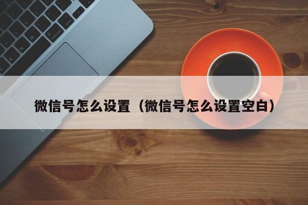 微信号怎么设置（微信号怎么设置空白）